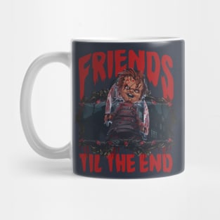 Friends til the End Chucky Halloween Mug